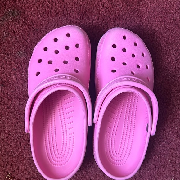 CROCS Shoes - Electric light Pink Crocs Size 8